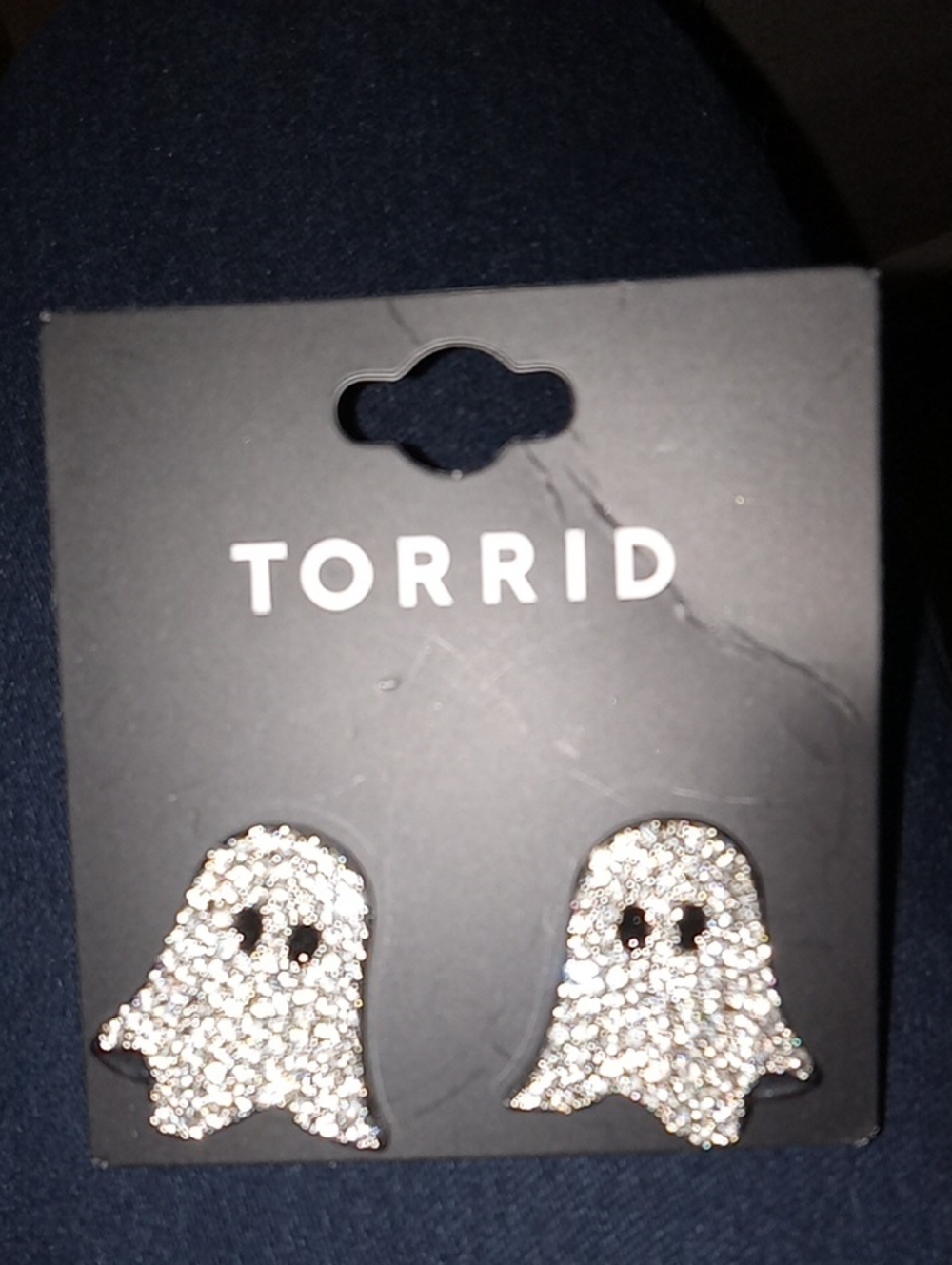 Torrid Halloween Ghost Earrings New